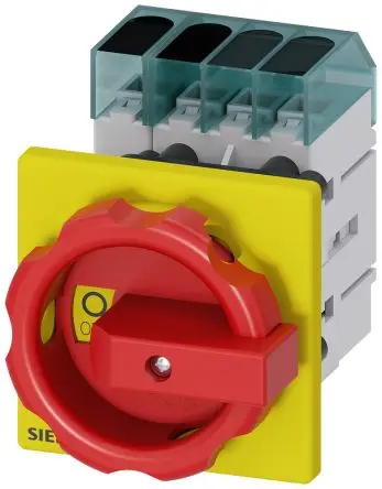 Produktfoto 1 von Siemens 3LD3 Trennschalter / 4-polig 32 A 23A Umschlossen, RK5 Sicherungsgröße, 3 phasig