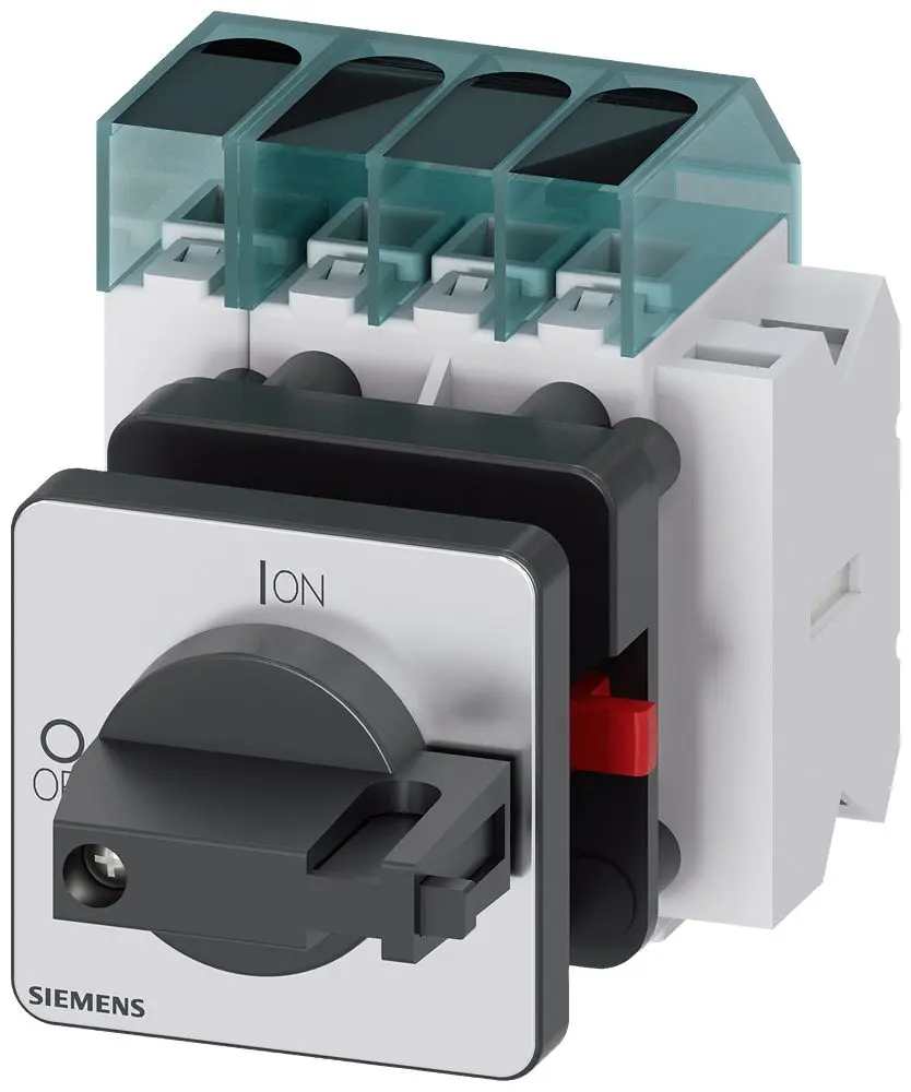 Produktfoto 1 von Siemens 3LD3 Trennschalter / 4-polig 32 A 23 A Umschlossen, RK5 Sicherungsgröße, 3 phasig