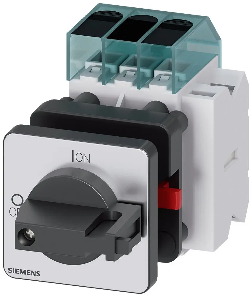Produktfoto 1 von Siemens 3LD3 Trennschalter / 3-polig 40 A 23 A Umschlossen, RK5 Sicherungsgröße, 3 phasig