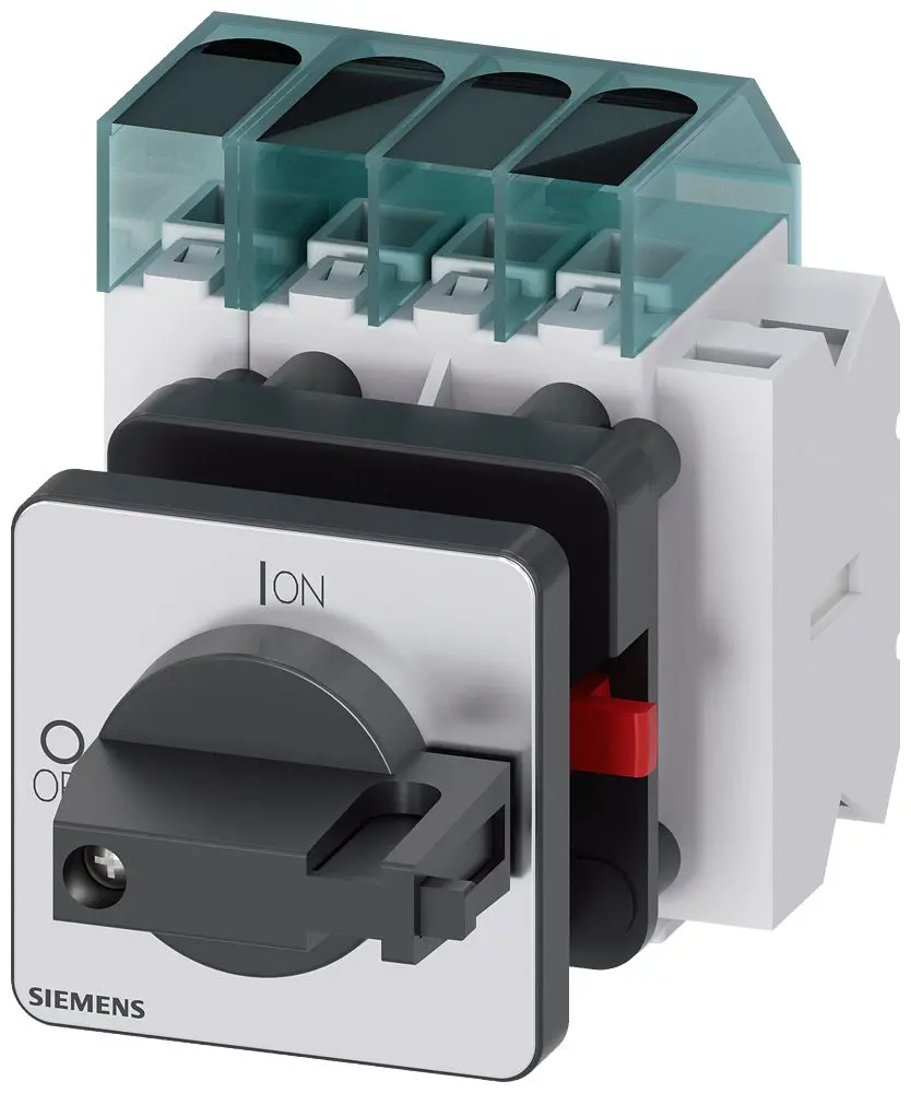 Produktfoto 1 von Siemens 3LD3 Trennschalter / 4-polig 40 A 23 A Umschlossen, RK5 Sicherungsgröße, 3 phasig