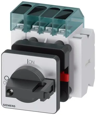 Produktfoto 1 von Siemens 3LD3 Trennschalter / 4-polig 40 A 23A Umschlossen, RK5 Sicherungsgröße, 3 phasig
