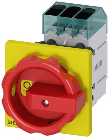 Produktfoto 1 von Siemens 3LD3 Trennschalter / 3-polig 40 A 23A Umschlossen, RK5 Sicherungsgröße, 3 phasig