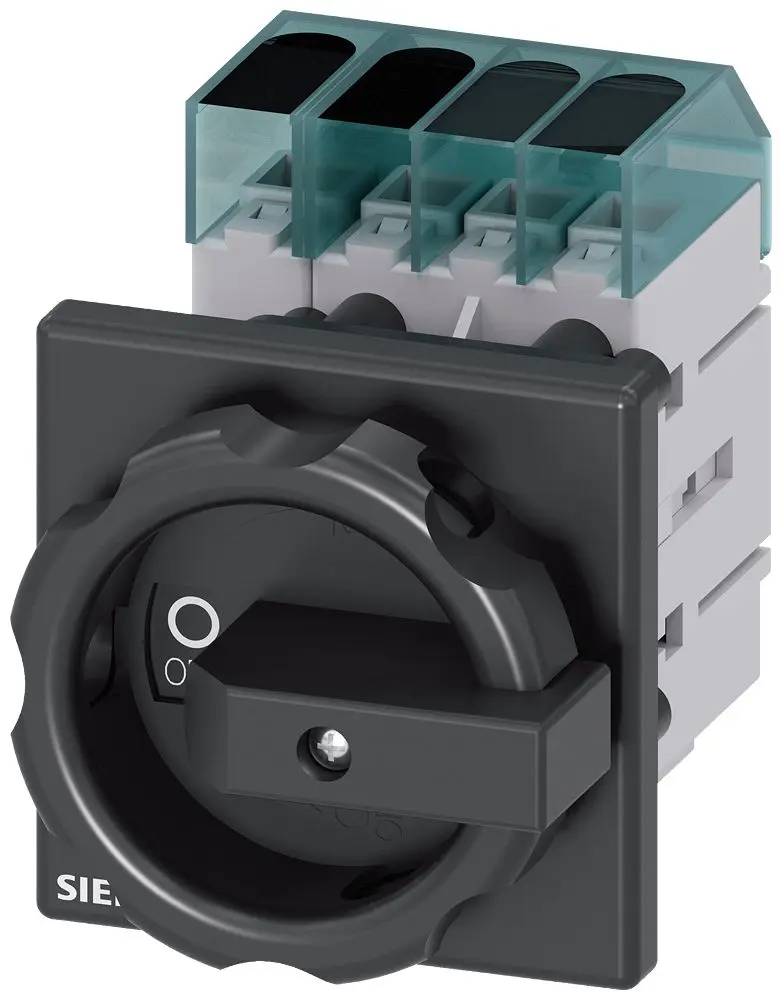 Produktfoto 1 von Siemens 3LD3 Trennschalter / 4-polig 40 A 23 A Umschlossen, RK5 Sicherungsgröße, 3 phasig
