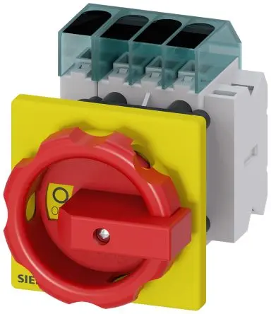 Produktfoto 1 von Siemens 3LD3 Trennschalter / 4-polig 40 A 23A Umschlossen, RK5 Sicherungsgröße, 3 phasig