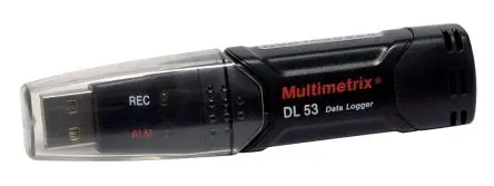 Produktfoto 1 von Chauvin Arnoux DL53 Temperatur und Luftfeuchtigkeit Temperatur, Taupunkt, Luftfeuchtigkeit Datenprotokolliergerät, USB,