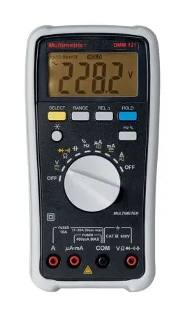 Produktfoto 1 von Chauvin Arnoux Tragbar Digital Multimeter, CAT III 600 V ac / 10 A ac 10 A dc, 40 mΩ