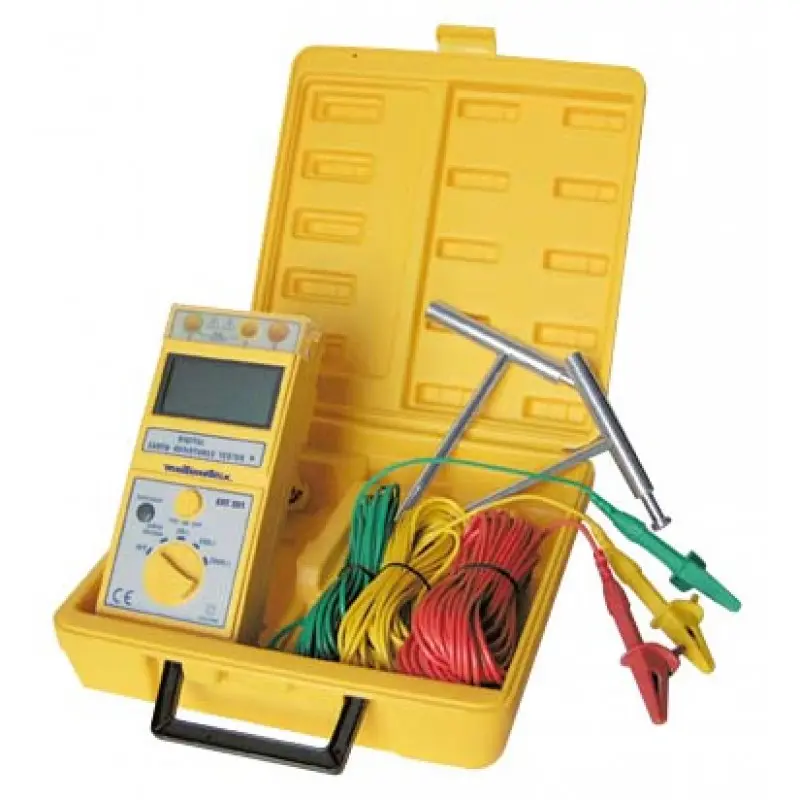 Produktfoto 1 von Chauvin Arnoux ERT201 LCD Erdungsprüfgerät CAT III 300 V, bis 2000Ω