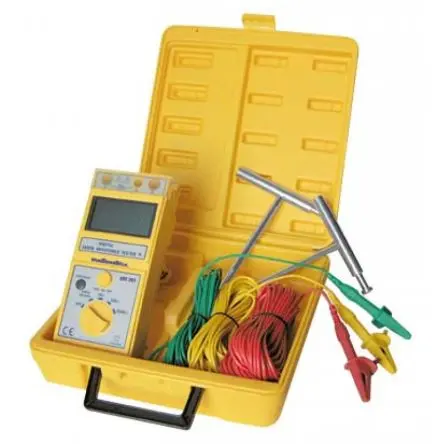Produktfoto 1 von Chauvin Arnoux LCD Erdungsprüfer, bis 400 kΩ CAT III 600V