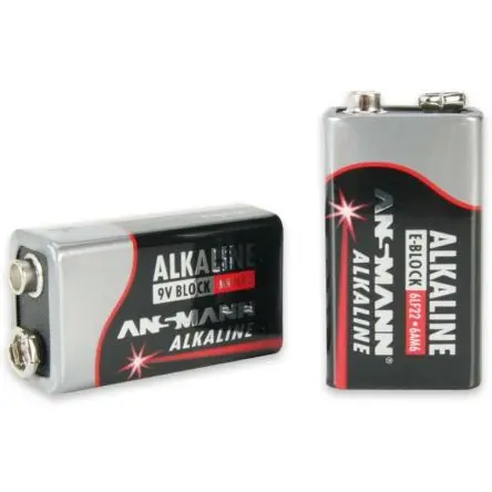 Produktfoto 1 von Chauvin Arnoux 500 mAh Alkalisch 9-V-Batterie, 500 mAh