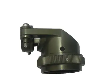 Produktfoto 1 von Amphenol Limited M85049 Buchse Rundsteckverbinder Rückgehäuse, gewinkelt Zugentlastung, Gr. 13, für Steckverbinder