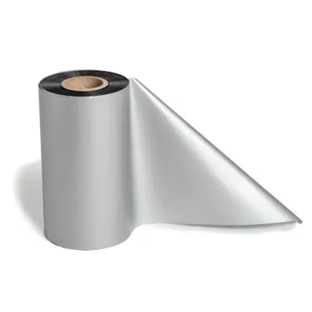 Produktfoto 1 von HellermannTyton Farbband für Etikettendrucker für TLS 2200, TLS-PC LINK Silber L. 22.86 m B. 50.8 mm