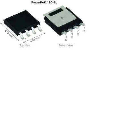 Produktfoto 1 von Vishay N-Channel 60 V Typ N-Kanal, Oberfläche MOSFET Einfach 60 V / 75 A 187 W, 4-Pin PowerPAK (8x8L)