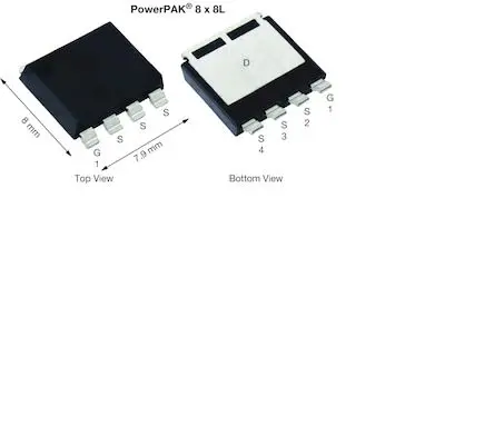 Produktfoto 1 von Vishay P-Channel 30 V Typ P-Kanal, Oberfläche MOSFET 30 V / 280 A 600 W, 4-Pin PowerPAK (8x8L)