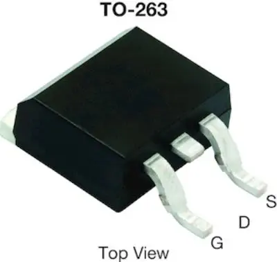 Vishay N-Channel 100 V Typ N-Kanal, Oberfläche MOSFET 100 V / 150 A 278 W, 3-Pin TO-263