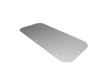 Produktfoto 1 von Rittal Stahlblech Grau Schirmanschlussplatte, 339mm Serie AX x 149 mm
