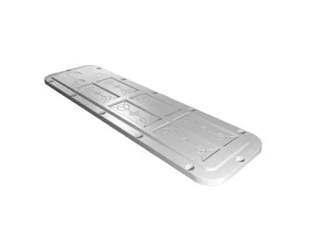 Produktfoto 1 von Rittal Kunststoff Schirmanschlussplatte, 534mm AX x 149 mm