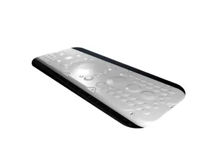 Produktfoto 1 von Rittal Kunststoff Grau Schirmanschlussplatte, 534mm AX x 149 mm