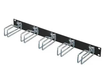 Produktfoto 1 von Rittal 2 U Kabelmanagement-Platte Kabelmanagement-Platte, Stahl 5 85 mm 19mm