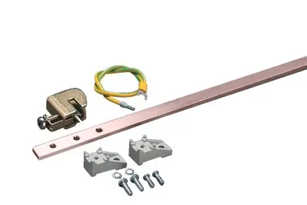 Produktfoto 1 von Rittal Schiene Erde Kupfer, für TS, VX, VX IT DK 800 mm 545 mm 545mm