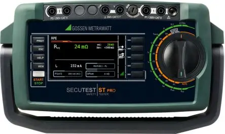 Produktfoto 1 von Gossen Metrawatt SECUTEST ST PRO, Gerätetester, Klasse II, Klasse I