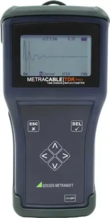 Produktfoto 1 von Gossen Metrawatt Zeitbereichsreflektometer METRACABLE TDR PRO 12 ns 1 % 300 mm 2500 ns, Bluetooth