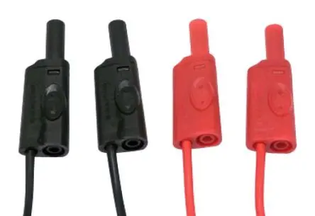 Produktfoto 1 von Chauvin Arnoux Messleitung 20A Stecker, Schwarz, Rot 2 m, 600V