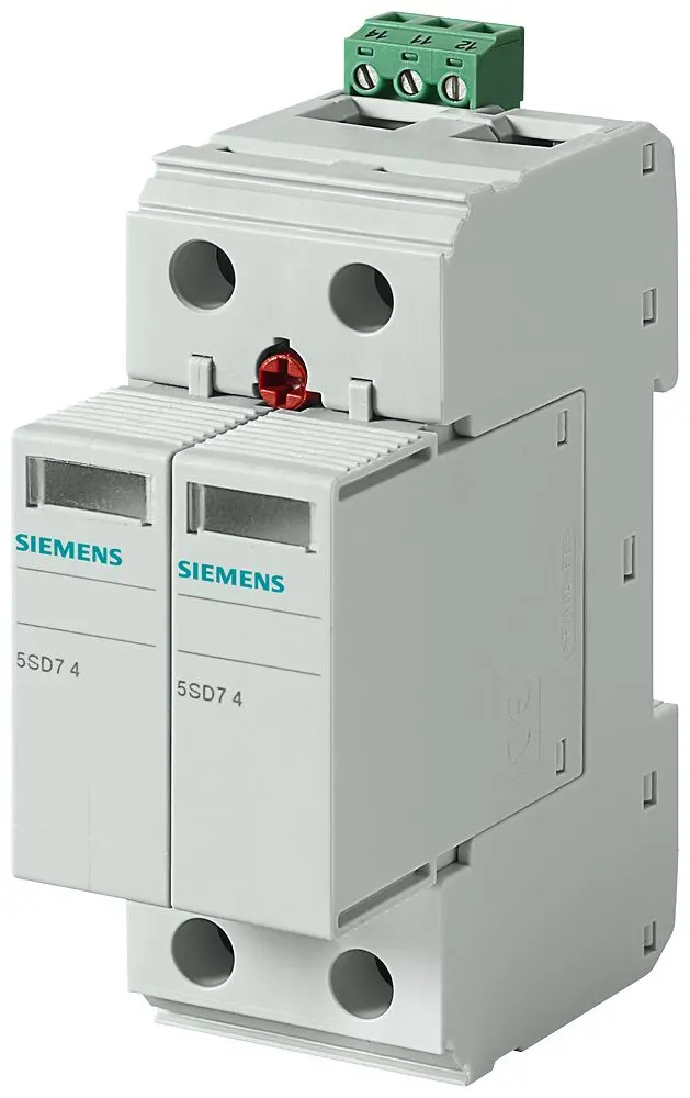 Produktfoto 1 von Siemens, Überspannungsableiter DIN-Hutschiene 5SD7