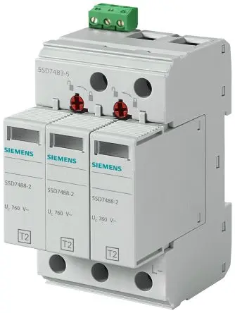 Produktfoto 1 von Siemens, Überspannungsableiter DIN-Hutschiene 5SD7