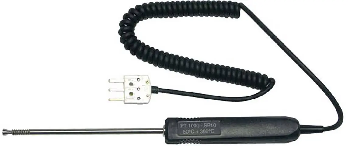 Produktfoto 1 von Chauvin Arnoux Temperatursensor, P036, Flacher Kopf x 130 mm Oberfläche, Ø 5 mm, max.Temp 200 °C