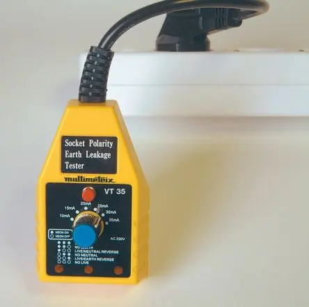 Produktfoto 1 von Chauvin Arnoux RCD-Prüfgerät CAT 230V AC