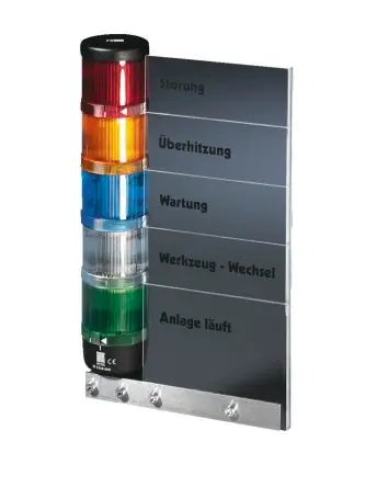 Produktfoto 1 von Rittal SG Signalleuchte 24V Wechselstrom/Gleichstrom, 91 mm x 81.5 mm
