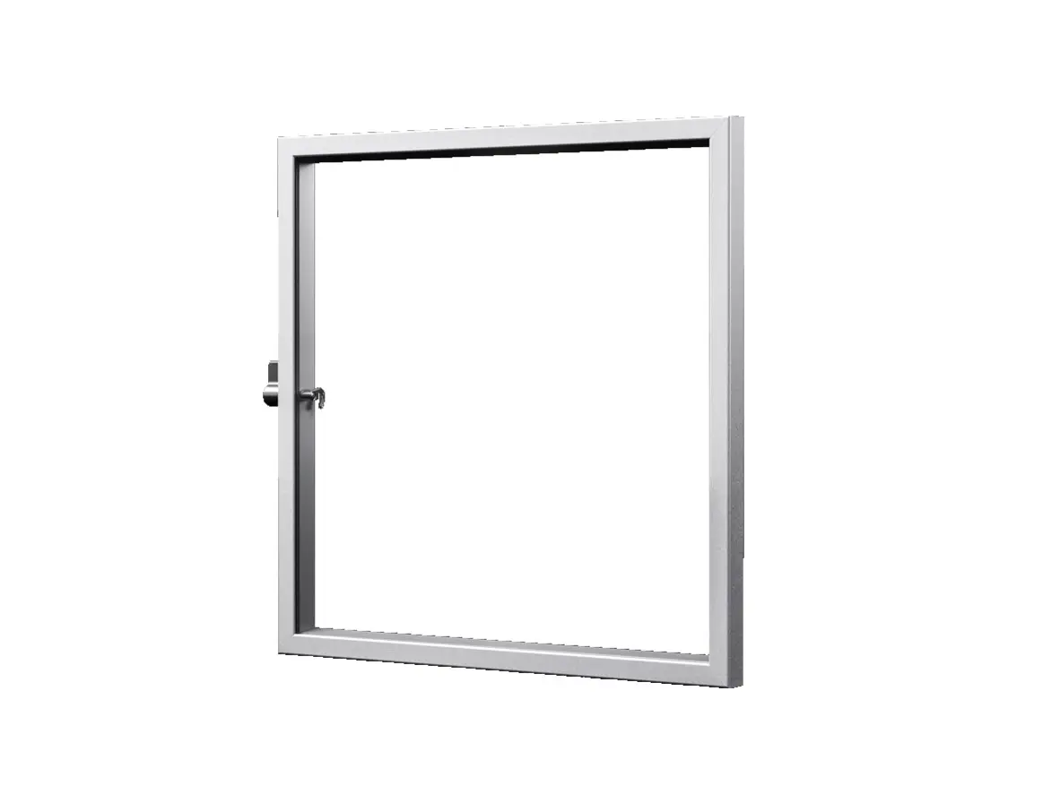 Produktfoto 1 von Rittal FT Sichtfenster x 597 mm x 757 mm, Aluminium, IP54, Grau