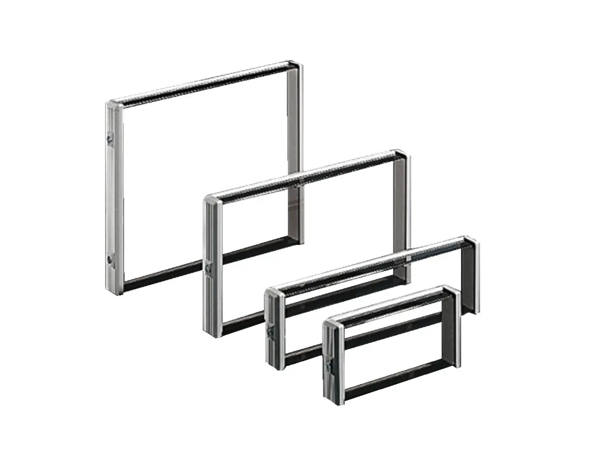 Produktfoto 1 von Rittal Sichtfenster x 534 mm x 158 mm, Acrylat, IP54, Klar