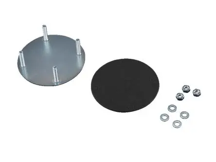 Produktfoto 1 von Rittal Deckelplatte Stahl, für Arm-Stützarm-Anschluss CP 130 mm 130mm