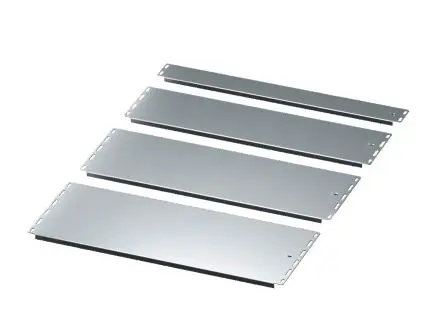 Produktfoto 1 von Rittal Stahlblech Verzinkt Schirmanschlussplatte, 440mm Serie VX, VX IT, VX SE x 275 mm