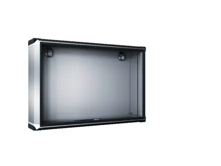 Produktfoto 1 von Rittal CP Gehäuseplatte B. 430mm H. 343 mm 110 mm L. 343 mm Aluminium Natur für Serie CP