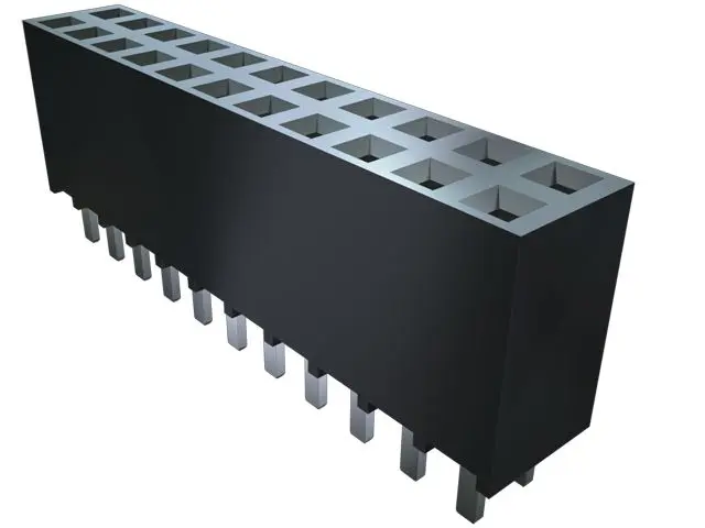 Produktfoto 1 von Samtec SSW Leiterplattenbuchse Gerade Oberfläche 50-polig / 1-reihig, Raster 2.54 mm Lot
