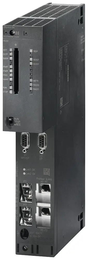 Produktfoto 1 von Siemens SIMATIC S7-400 SPS CPU, 0 Eing. für Serie SIMATIC S7-400