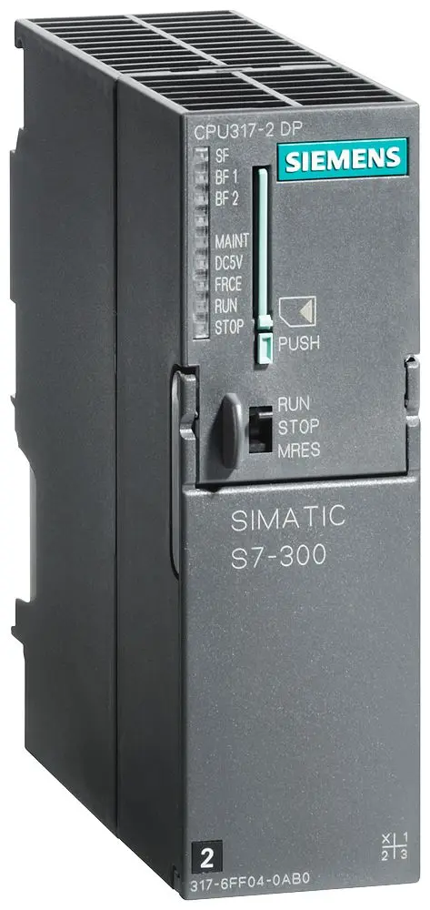 Produktfoto 1 von Siemens SIMATIC S7-300 SPS CPU, 0 Eing. / 0 Digitaleing. für Serie SIMATIC S7-300