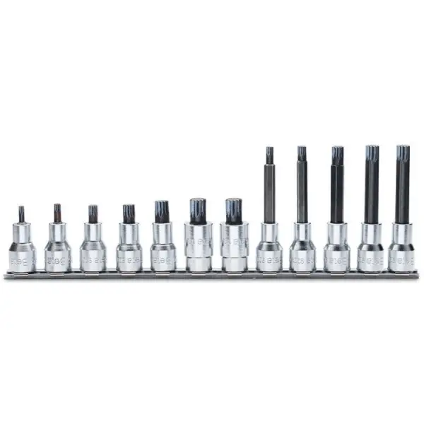 Produktfoto 1 von BETA Steckhülse Steckschlüsselsatz M5, M6, M6L, M8, M8L, M10, M10L, M12, M12L, M14, M14L, M16, 12-teilig