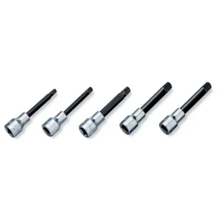 Produktfoto 1 von BETA Vierkant Steckschlüsselsatz M6L, M8L, M10L, M12L, M14L, 5-teilig