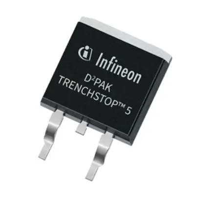 Produktfoto 1 von Infineon IGBT / 80 A, 650 V 270 W, 3-Pin PG-TO-263 Typ N-Kanal Oberfläche