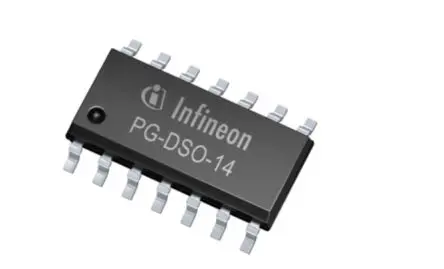 Produktfoto 1 von Infineon Halbbrückentor-Treiber MOSFET 2.5 A 2 14-Pin DSO 25V 30 ns