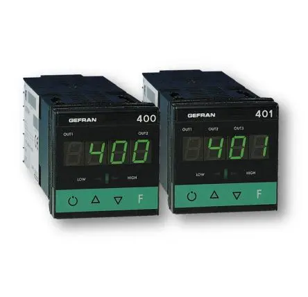 Produktfoto 1 von Gefran 400 Controller DIN-Hutschiene 1, 2 x Elektromechanisches Relais Ausgang/ Universitäten Eingang 240V