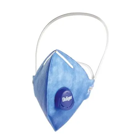 Produktfoto 1 von DRAEGER X-plore 1710 Staubschutzmaske mit Ventil FFP1 EU guideline 89/686/EWG, EN 149:2001+A1:2009, Dolomite dust test,