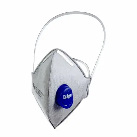Produktfoto 1 von DRAEGER X-plore 1720 Staubschutzmaske mit Ventil FFP2 EU guideline 89/686/EWG, EN 149:2001+A1:2009, AS/NZS 1716:2012