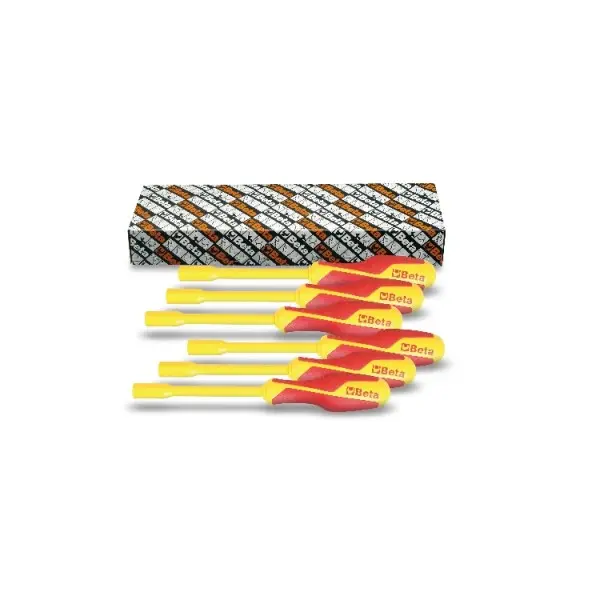Produktfoto 1 von BETA Sechskant Steckschlüsselsatz, Länge 252 mm / Klinge 125 mm
