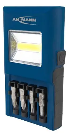 Produktfoto 1 von Ansmann LED Arbeitsleuchte Arbeitslicht, IP20 4.5V / 3 W 200 lm, 28.5mm x 125 mm x 70 mm x 7 mm