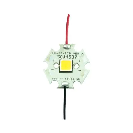 Produktfoto 1 von Intelligent LED Solutions LED Array OSCONIQ S5050 1 PowerStar Weiß, 1-LEDs, Ø 20 mm Außen-ø  210 lm-Typ, 5000k 1 W 2 mm