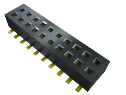 Produktfoto 1 von Samtec CLP Leiterplattenbuchse Gerade Oberfläche 80-polig / 2-reihig, Raster 1.27 mm Lot